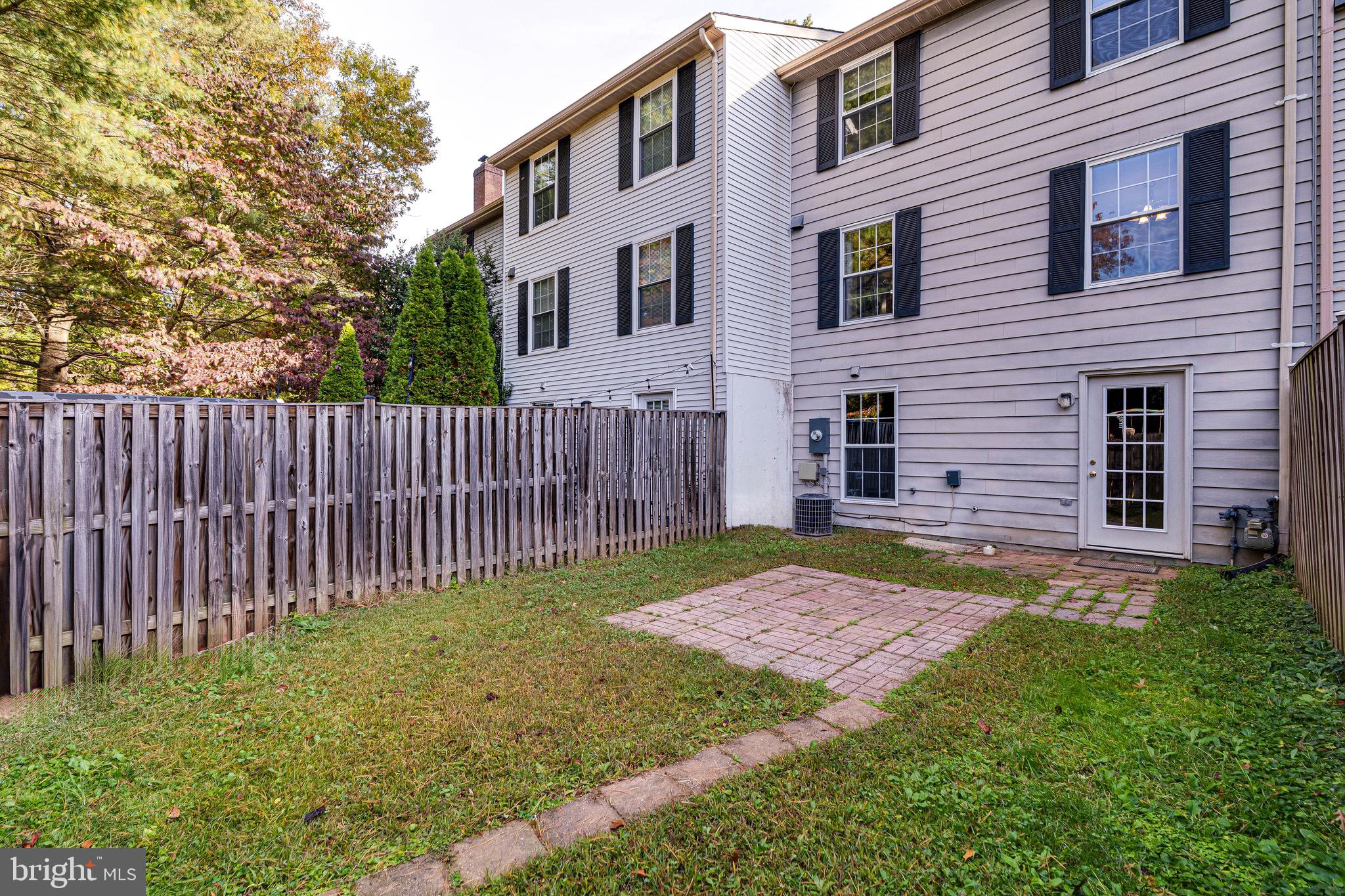 6518 Alexis Lane Springfield, VA 22152 - Photo 35 of 44 a view of a backyard with a garden