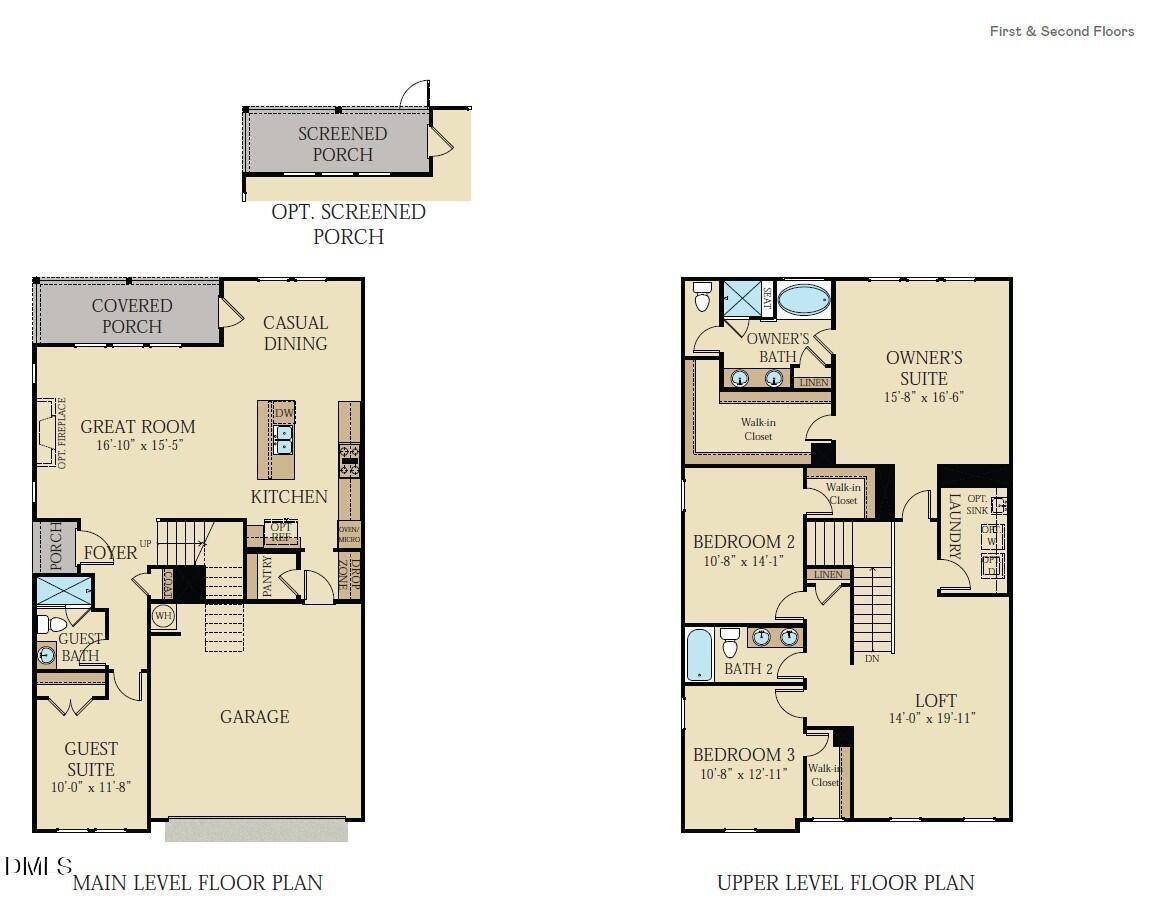 300 Saulston Road Apex, NC 27539 - Photo 39 of 39 Delaney floor plan