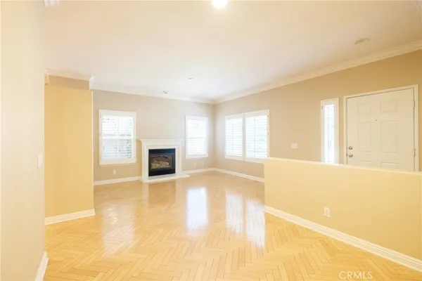 a view of a livingroom with a fireplace