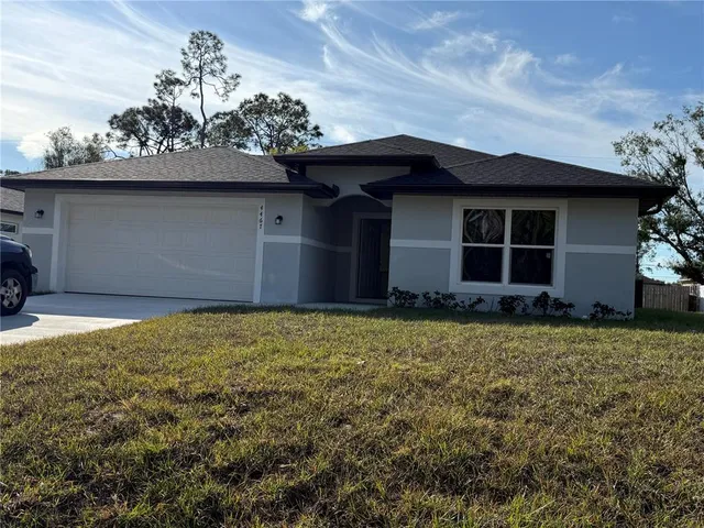 a house with a outdoor space