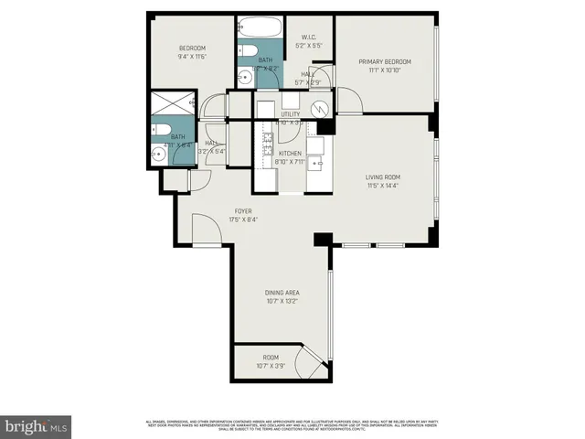 $4,000 | 1450 Church Street Northwest, Unit 203, Washington, DC 20005