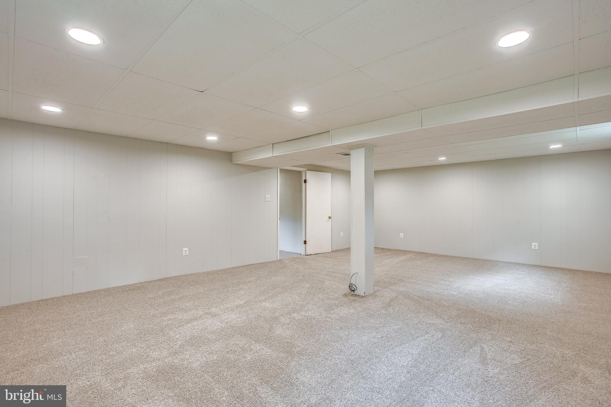 10914 Lombardy Road Silver Spring, MD 20901 - Photo 20 of 34 Lower level with recessed lighting throughout