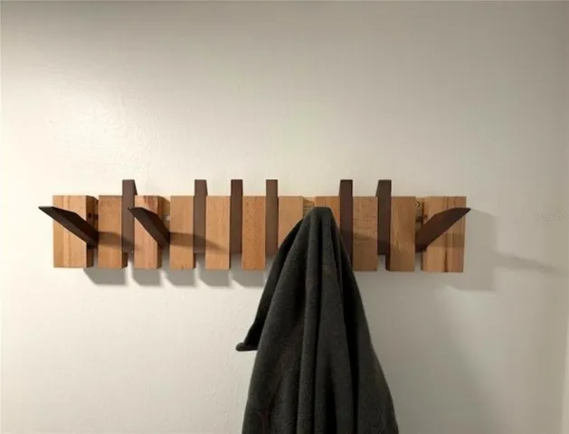 a view of roof with furniture