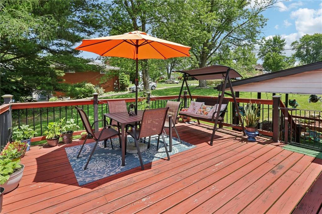 2358 Haymaker Road Monroeville, PA 15146 - Photo 32 of 40 Huge deck for entertaining/relaxing
