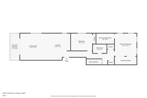 $750,000 | 3340 North Lawndale Avenue, Unit 1S, Chicago, IL 60618