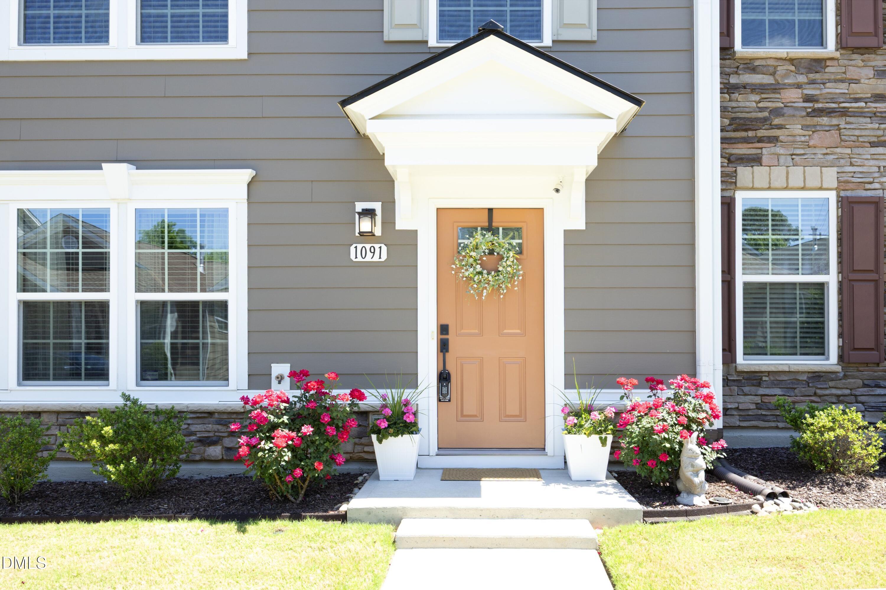 1091 Branch Line Lane Apex, NC 27502 - Photo 2 of 45 1091 Branch Line Ext Front Close Up stra