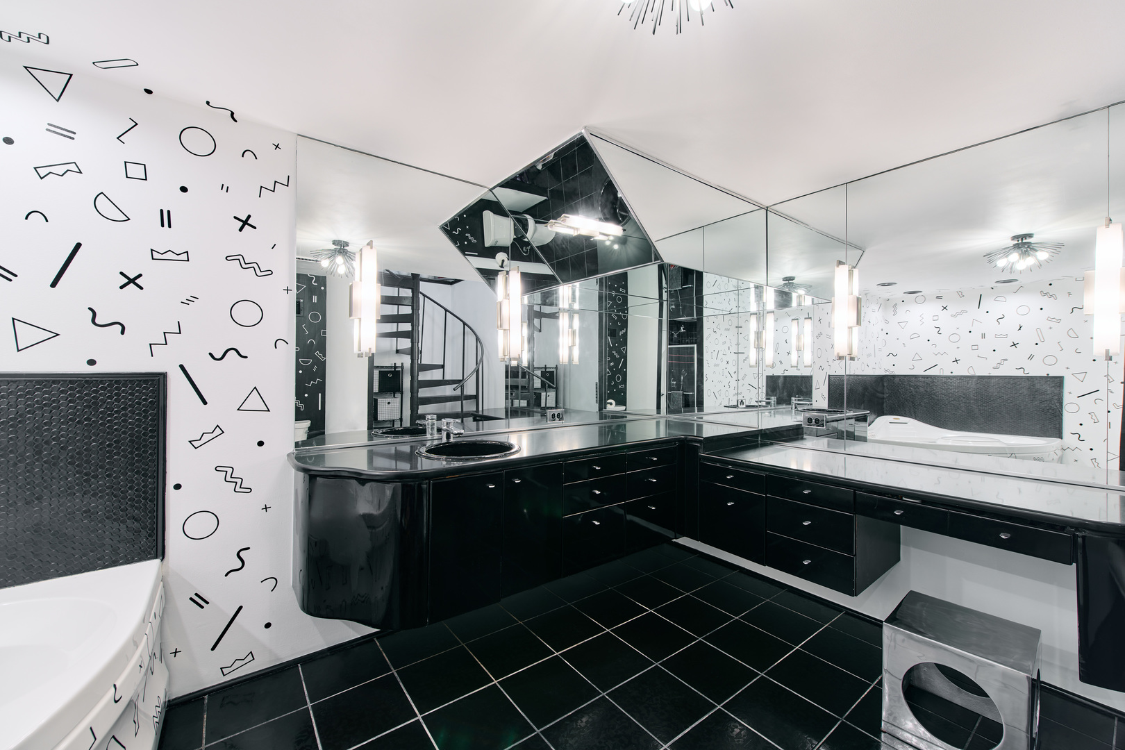 1147 West Ohio Street, Unit 201 Chicago, IL 60642 - Photo 46 of 54 a kitchen with stainless steel appliances a sink and a refrigerator