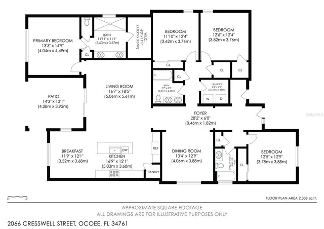 $610,000 | 2066 Cresswell Street, Ocoee, FL 34761