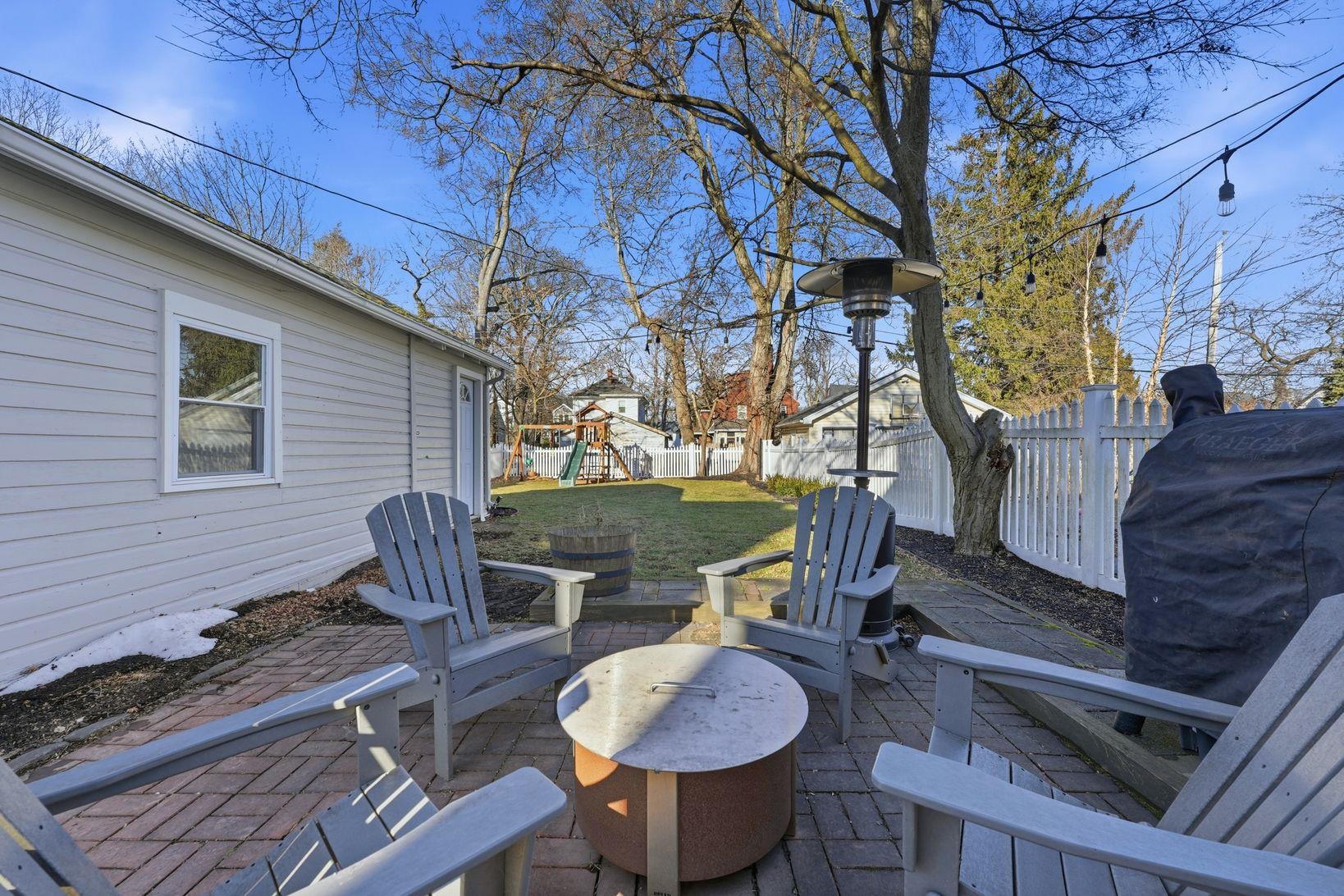 32 Dodd Street Montclair, NJ 07042 - Photo 36 of 36 a backyard of a house with outdoor seating