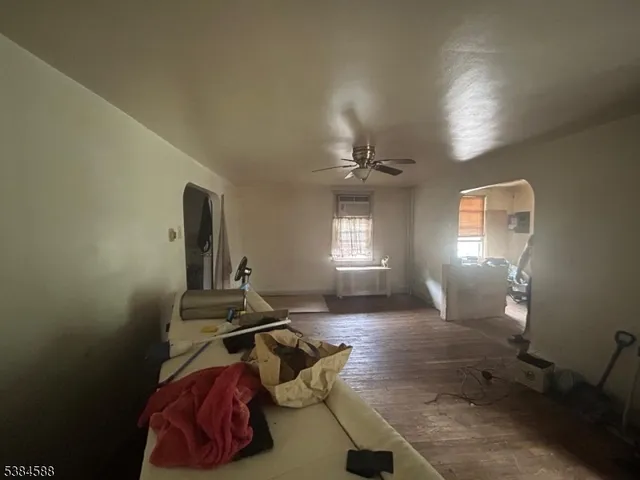 a room with furniture and windows