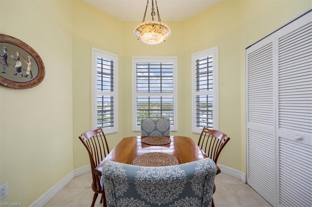401 Bayfront Place, Unit 3509 Naples, FL 34102 - Photo 5 of 21 a dining room with furniture and window