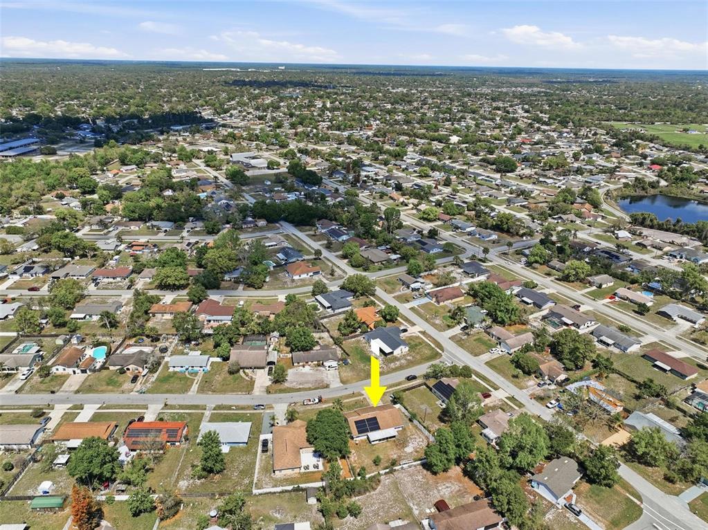 1071 Angora Street Deltona, FL 32725 - Photo 42 of 45 an aerial view of residential houses with city view