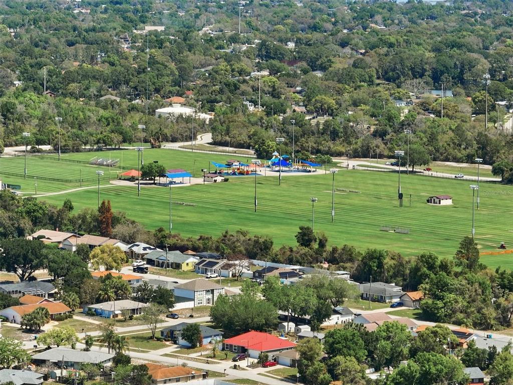 1071 Angora Street Deltona, FL 32725 - Photo 44 of 45 a view of a golf course with a park