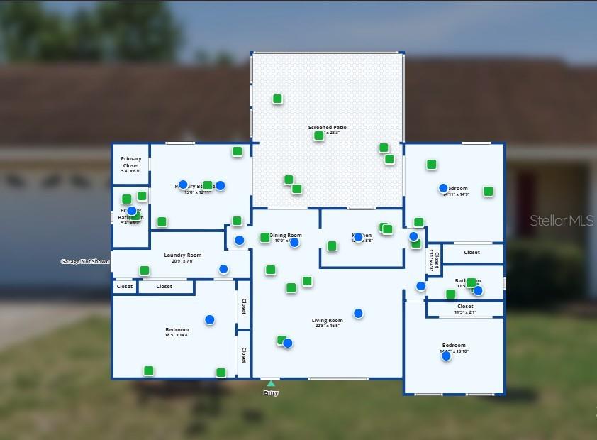 1071 Angora Street Deltona, FL 32725 - Photo 45 of 45 a white refrigerator with white cabinets