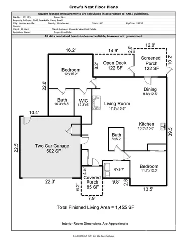$610,000 | 2049 Brookside Camp Road, Hendersonville, NC 28792