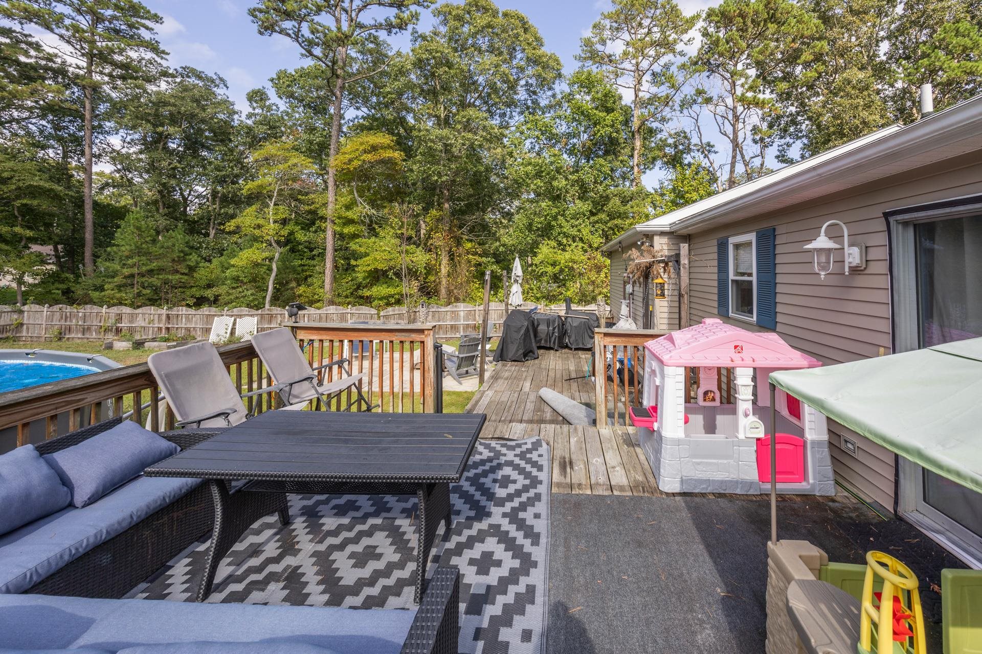 405 Old Goshen Road Ocean View, NJ 08230 - Photo 31 of 38 an outdoor space with seating area and furniture