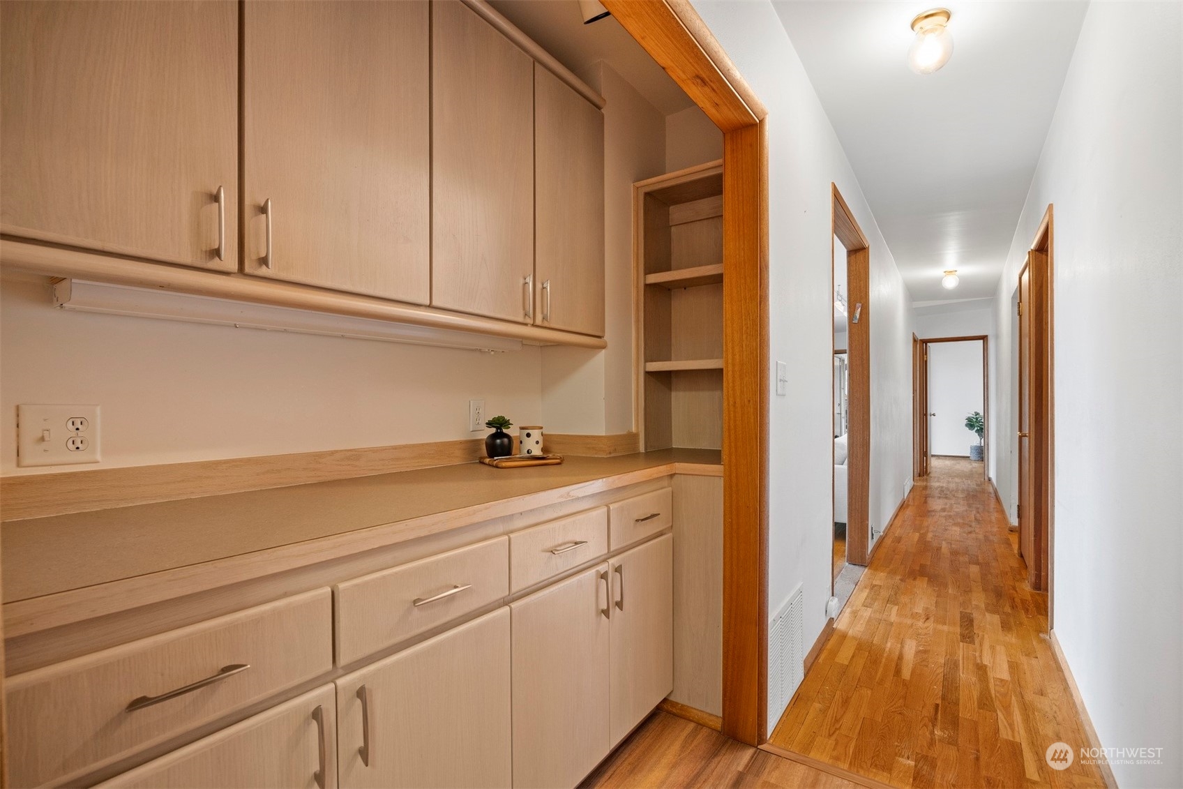117 Underhill Road Bellingham, WA 98225 - Photo 14 of 40 a kitchen with white cabinets and sink