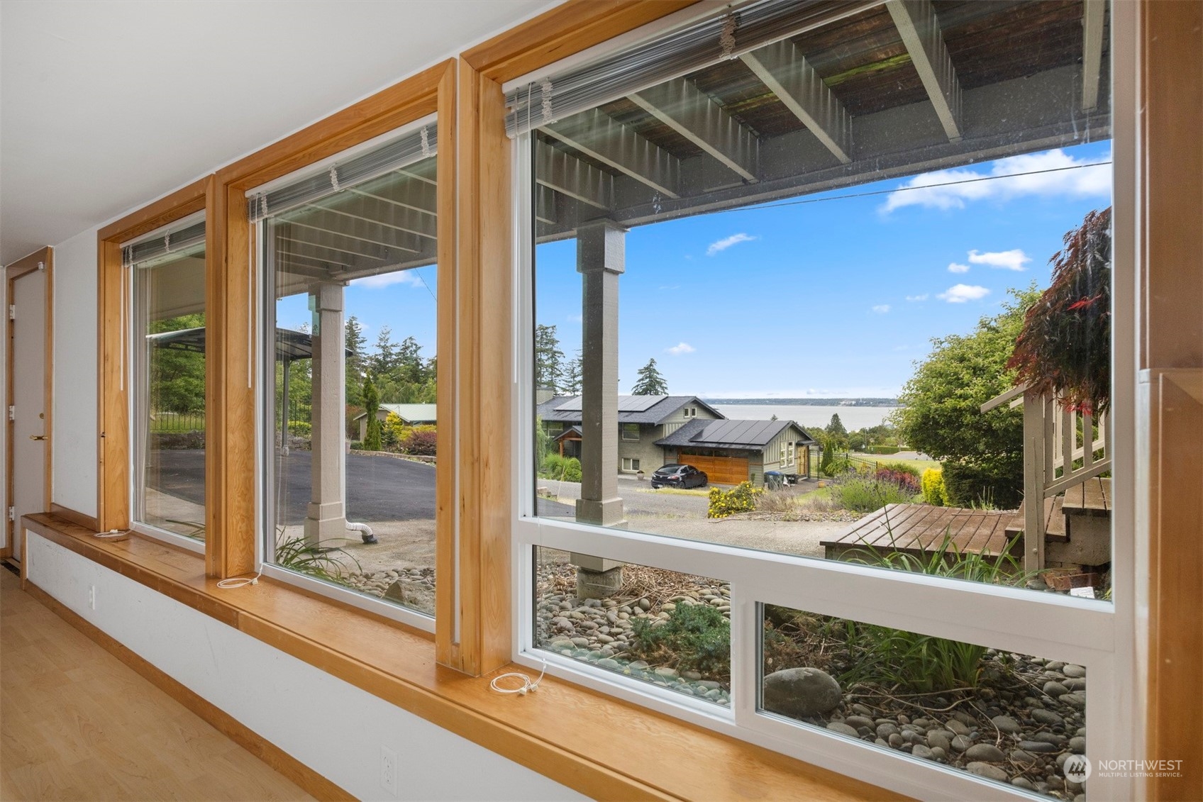117 Underhill Road Bellingham, WA 98225 - Photo 29 of 40 a view of a glass door with a from a window