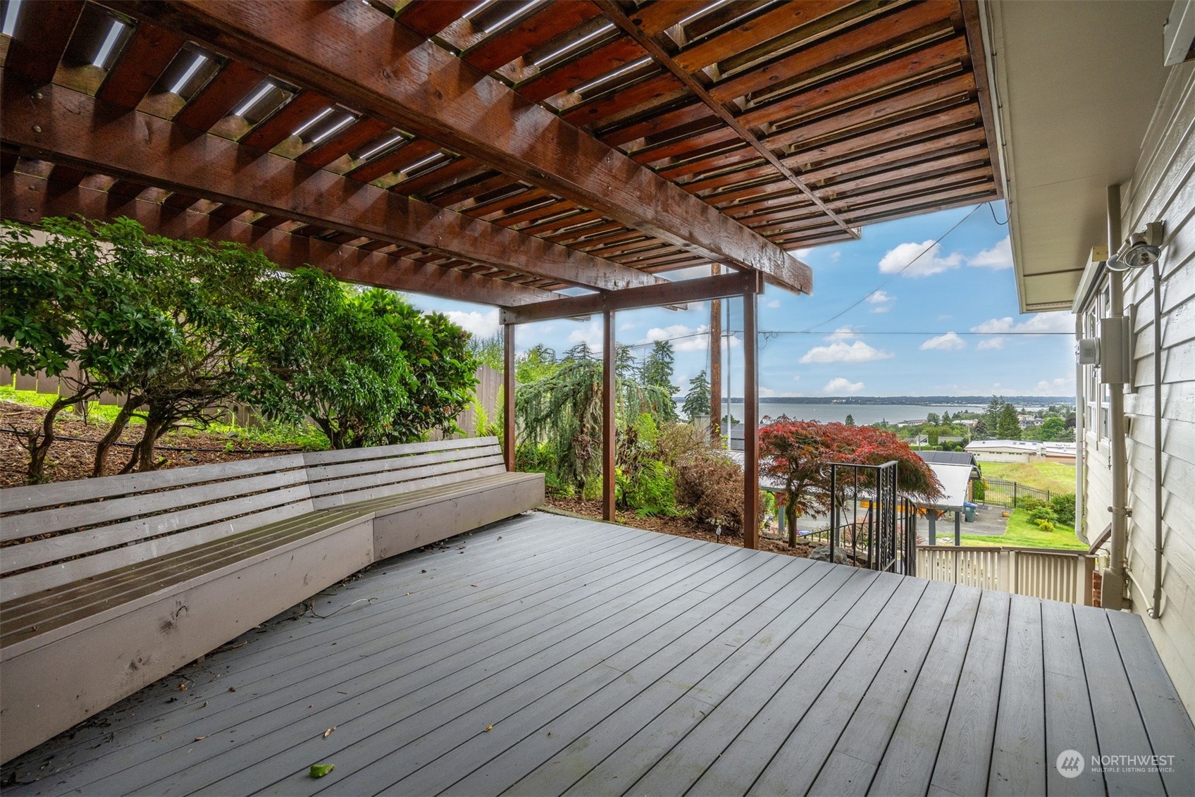 117 Underhill Road Bellingham, WA 98225 - Photo 33 of 40 a view of a balcony with hardwood floor