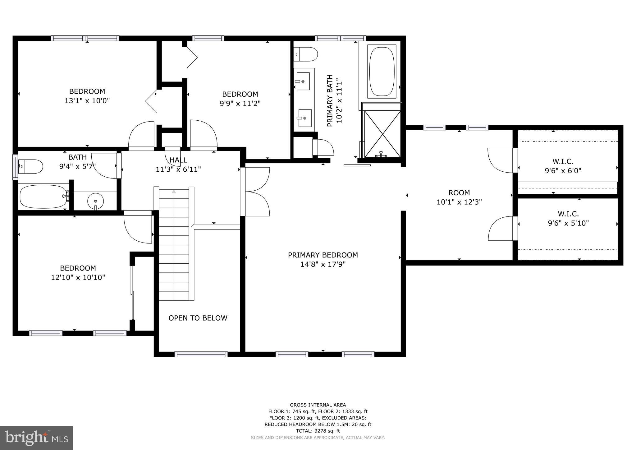 126 Hamilton Road Landenberg, PA 19350 - Photo 64 of 80 Upper level Floor Plan