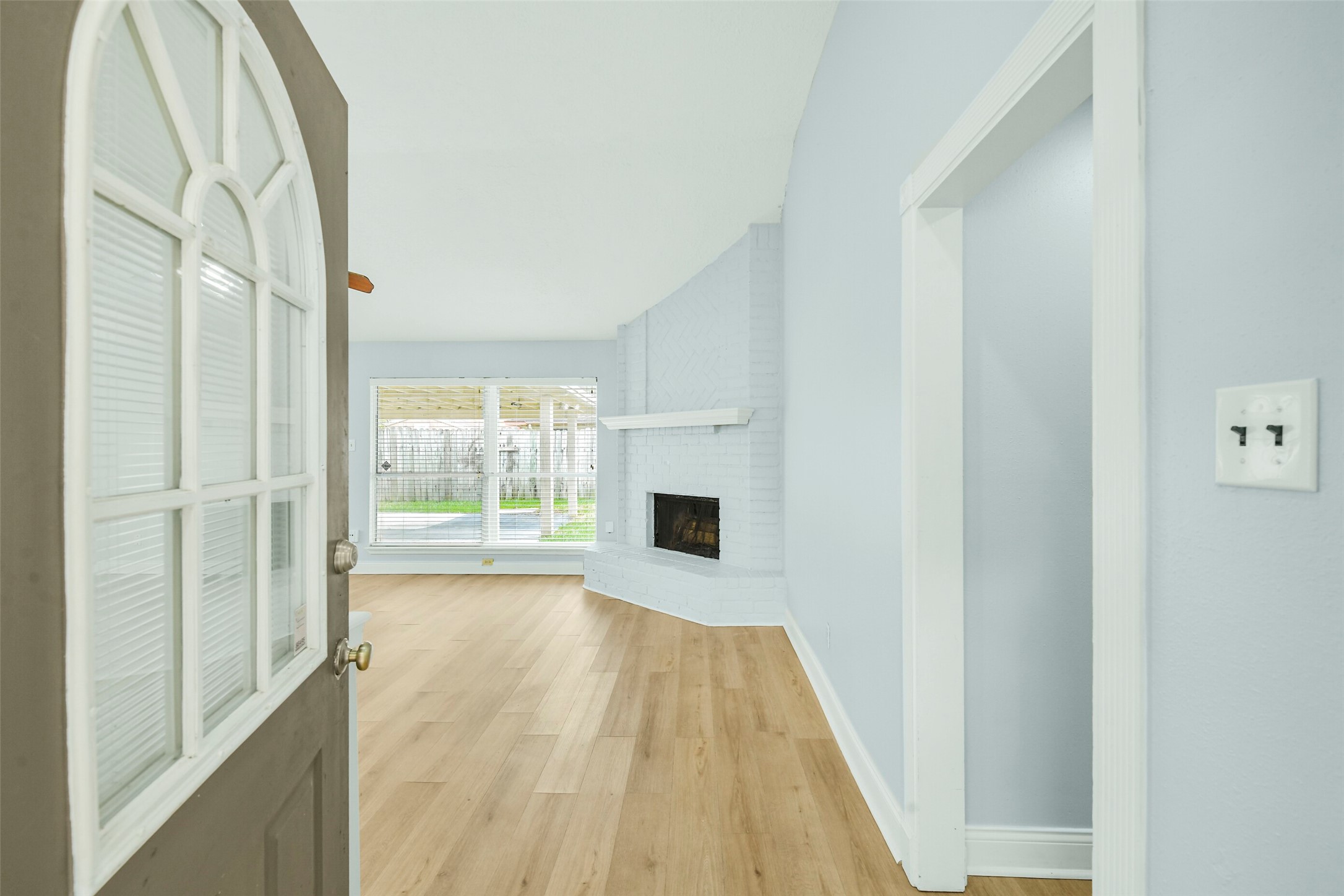 Entrance into home