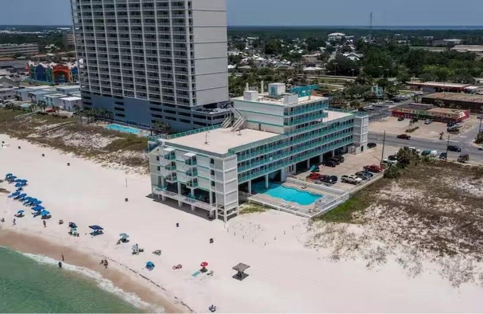 14401 Front Beach Road, Unit 426 Panama City Beach, FL 32413 - Photo 15 of 21 an aerial view of a house with a yard