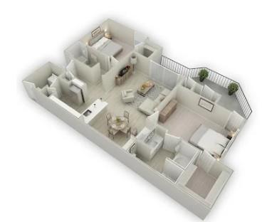 10505 I-35 Frontage Road South, Unit 632 Austin, TX 78747 - Photo 11 of 22 a close up of a white bed in a white room