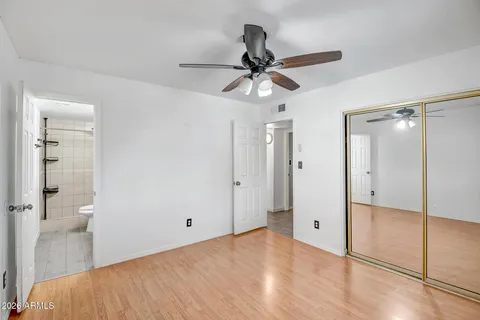 a view of empty room