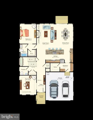 a picture of a bench in front of a window