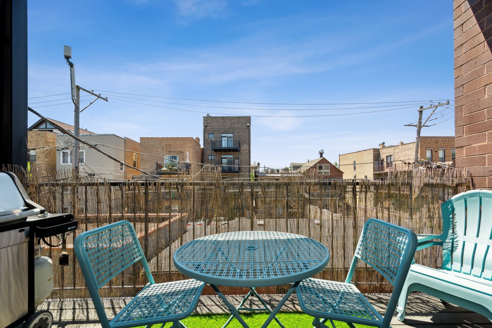 2147 West Rice Street, Unit 2E Chicago, IL 60622 - Photo 15 of 16 a view of a lake from a deck