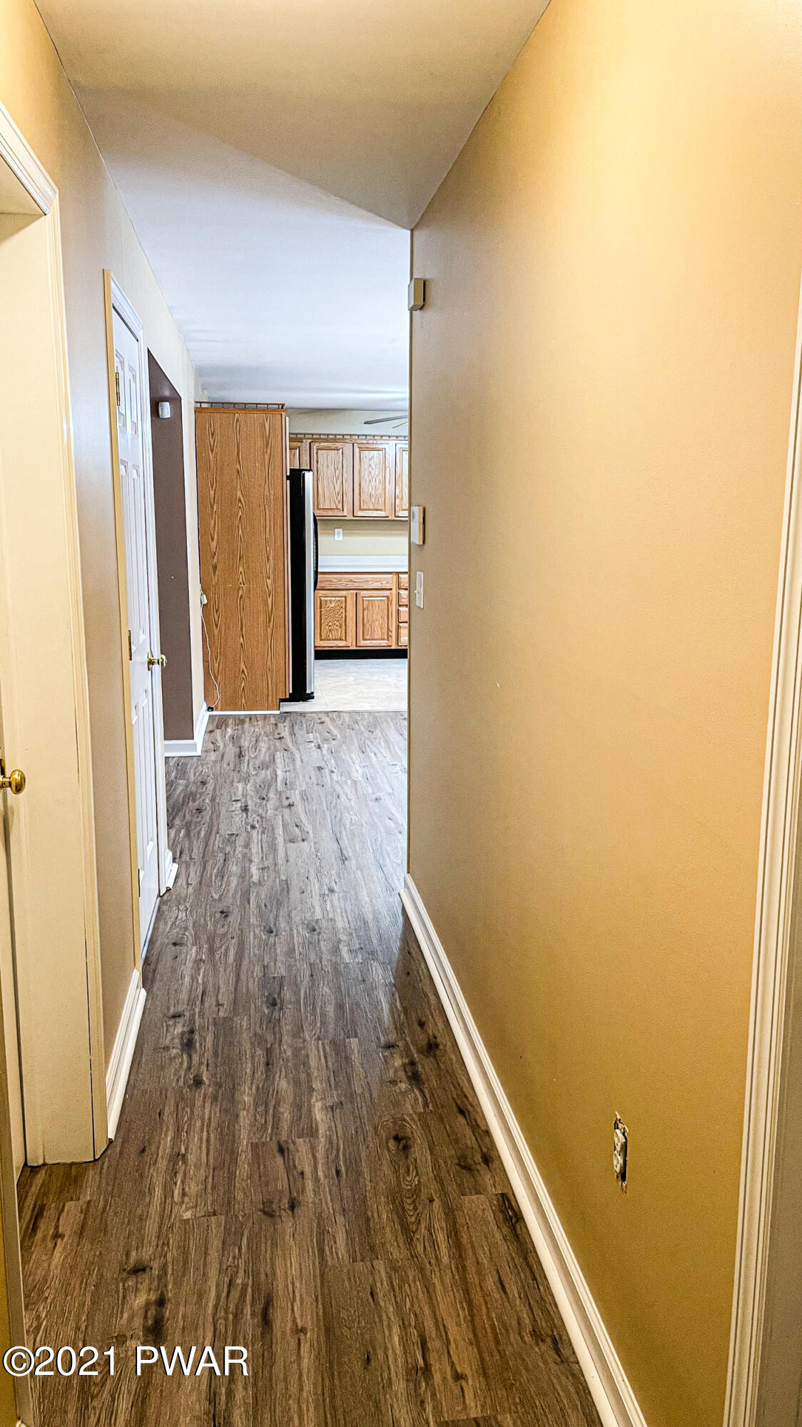 159 Fox Road Dingmans Ferry, PA 18328 - Photo 46 of 80 a view of a room with wooden floor and staircase