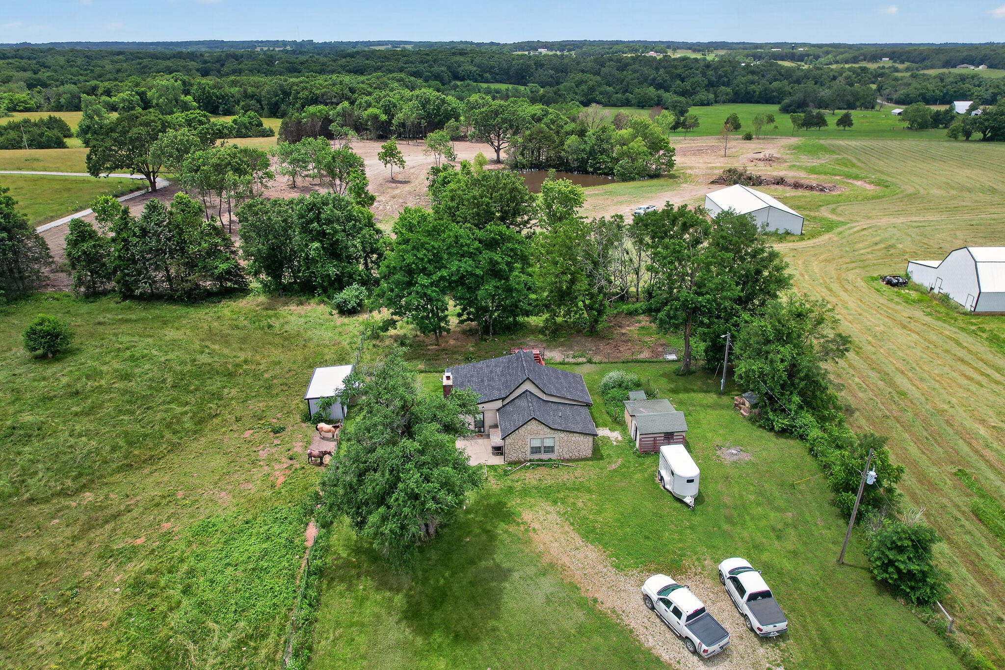 2081 Sand Ridge Road Marshfield, MO 65706 - Photo 54 of 61 Aerial