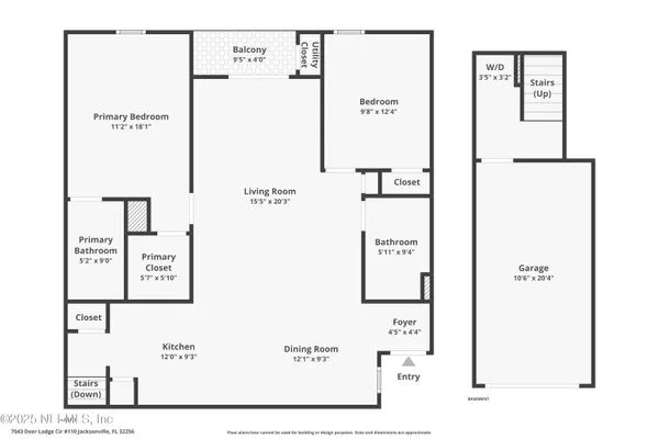 $1,550 | 7043 Deer Lodge Circle, Unit 110, Jacksonville, FL 32256
