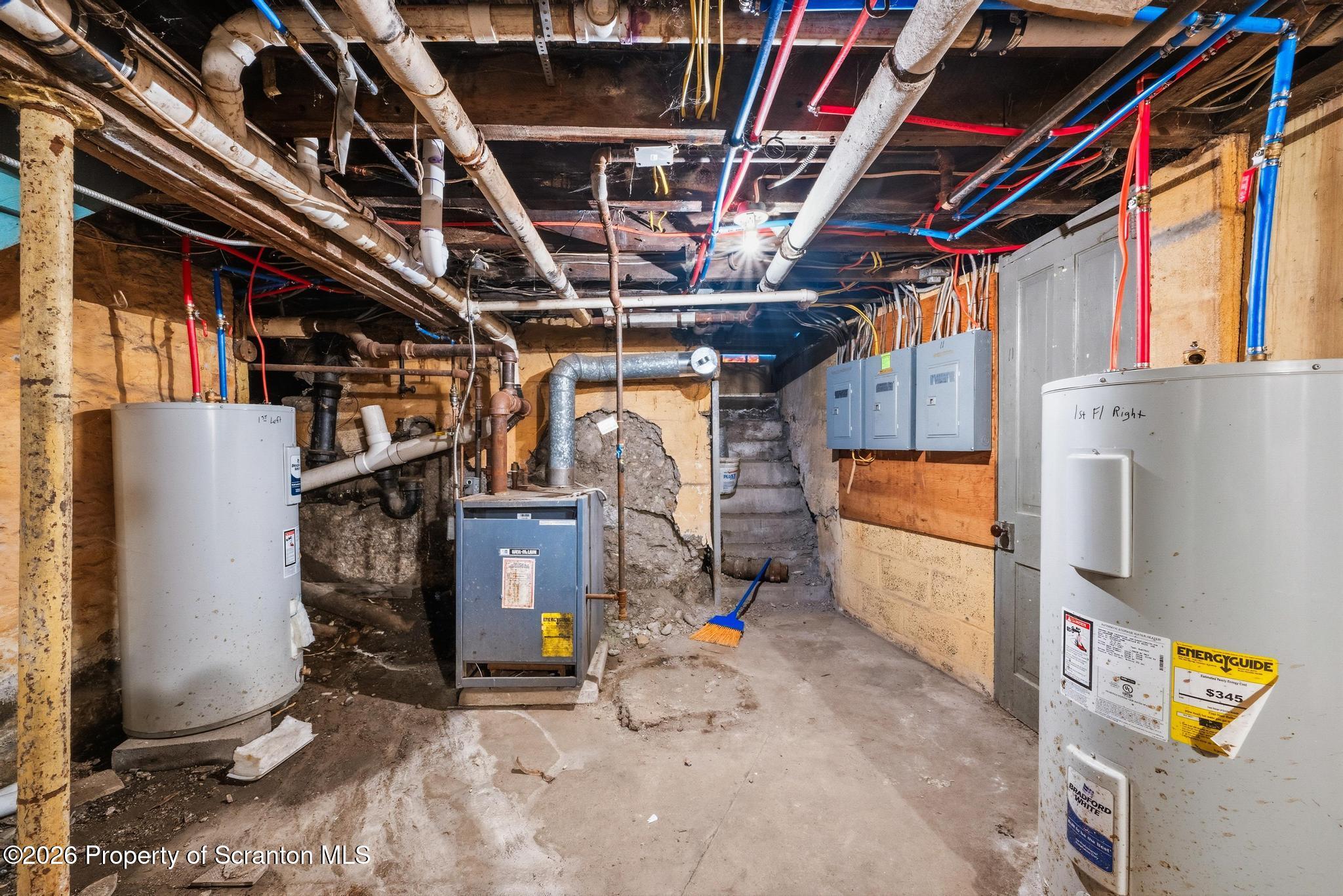 433 Willow Street Scranton, PA 18505 - Photo 48 of 61 a view of storage and utility room