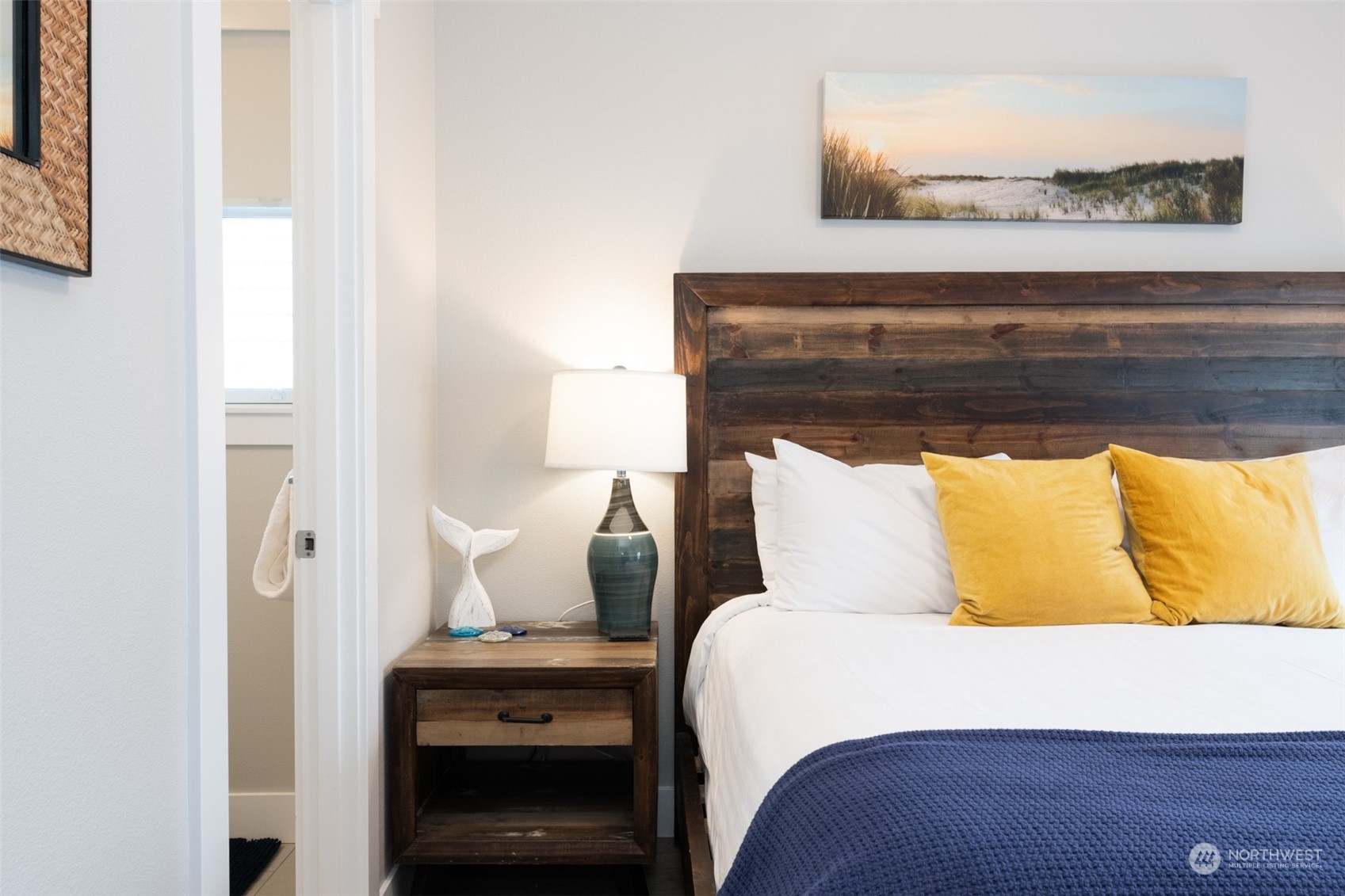 16 Barnhill Loop Pacific Beach, WA 98571 - Photo 11 of 31 a bedroom with a bed and window