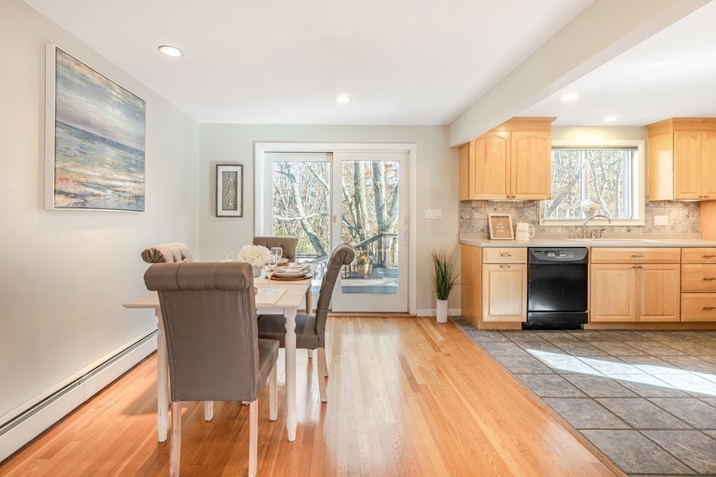 82 Wyman Road Billerica, MA 01821 - Photo 7 of 28 a view of a dining room with furniture window and outside view