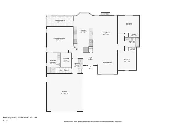$329,900 | 127 Harrogate Crossing, Henrietta, NY 14586