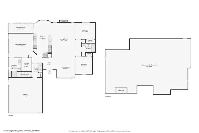 $329,900 | 127 Harrogate Crossing, Henrietta, NY 14586