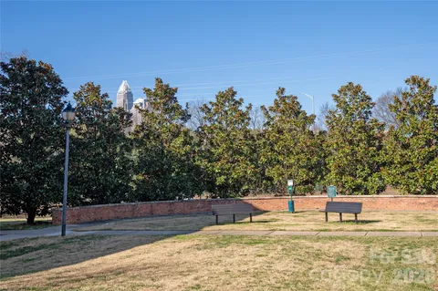 a view of outdoor space with sign board