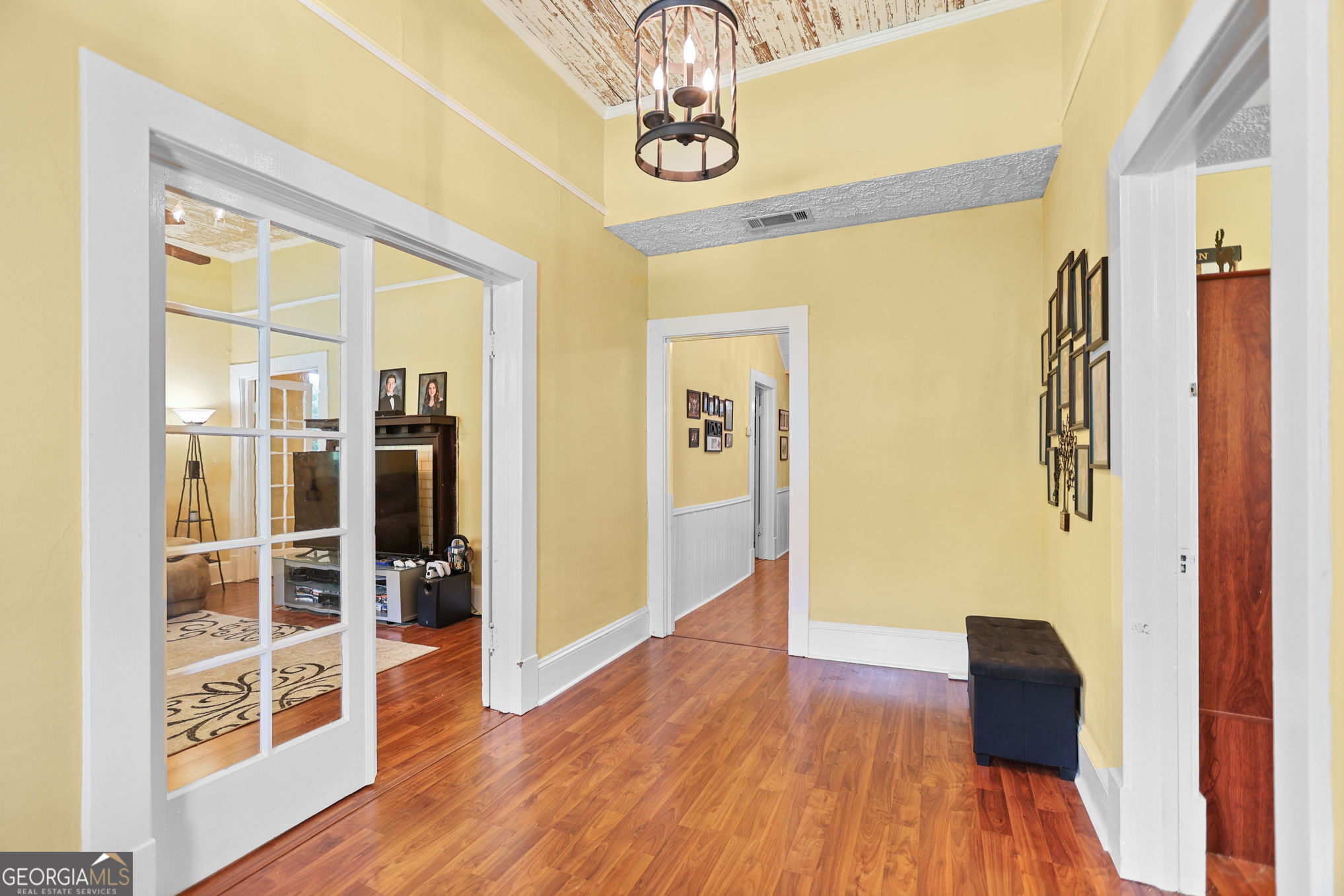 1205 Terrell Street Greenville, GA 30222 - Photo 7 of 50 a view of hallway with wooden floor