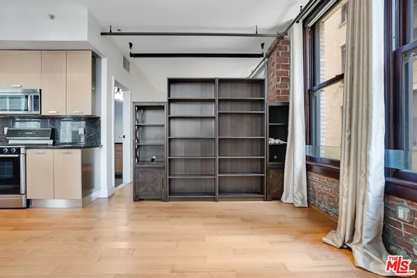 a view of a storage & utility room