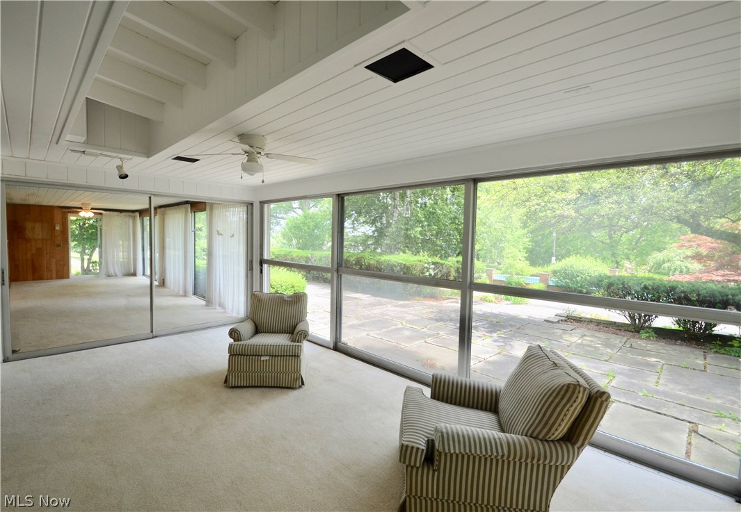 543 Rothrock Road Akron, OH 44333 - Photo 21 of 29 Perfect Sunroom off the Master Bedroom and The Den/Office