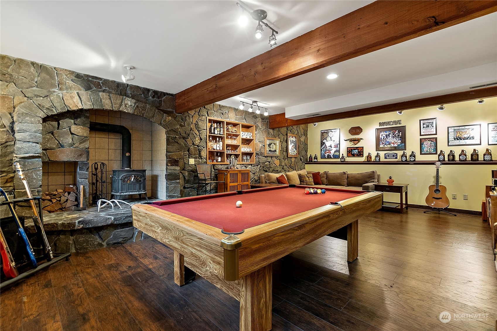 18434 129th Lane Northeast Bothell, WA 98011 - Photo 21 of 33 a room with furniture and pool table