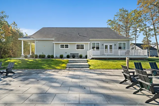 a view of swimming pool with lounge chair