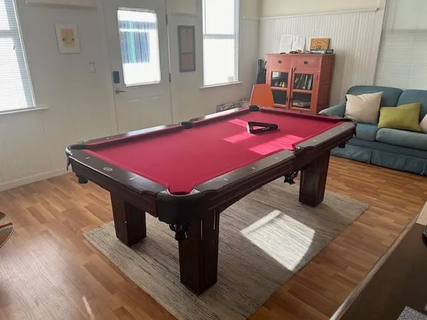 a room with furniture and window