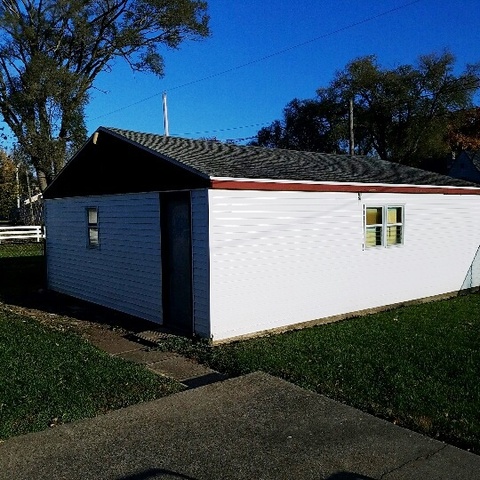 623 South 3rd Street Rochelle, IL 61068 - Photo 2 of 12 a view of a backyard