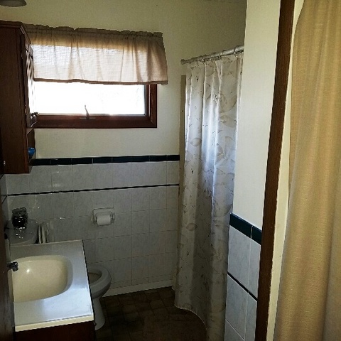 623 South 3rd Street Rochelle, IL 61068 - Photo 9 of 12 a bathroom with a sink and a mirror