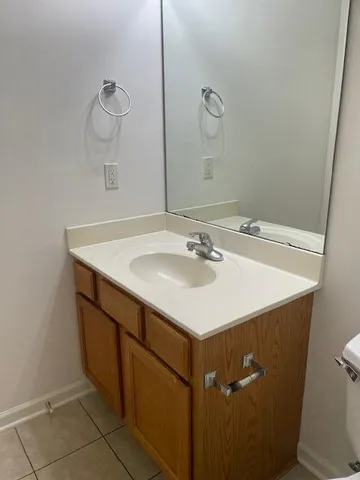 a view of a utility room with a sink