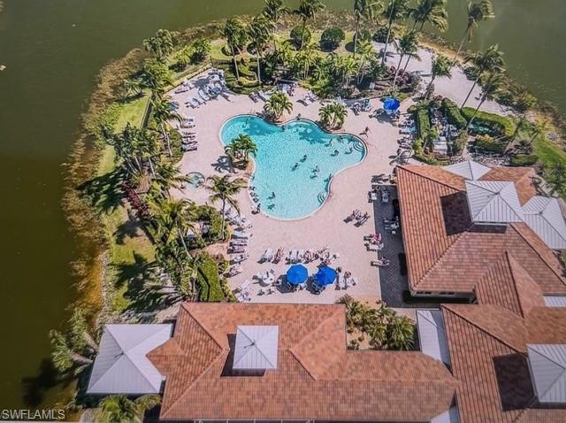 3144 Sundance Circle Naples, FL 34109 - Photo 23 of 26 Aerial view of a pool area