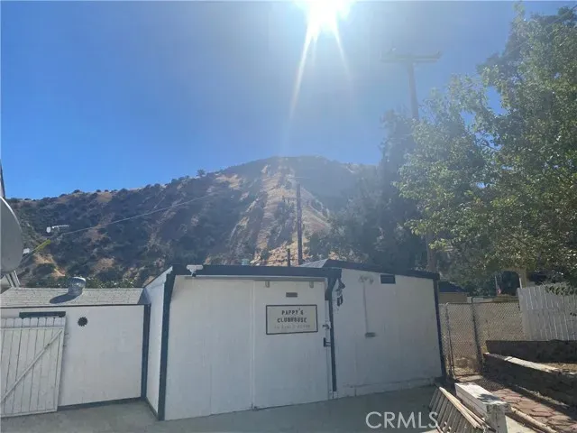 a workspace with wooden floor